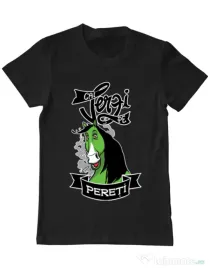 Tricou ADLER barbat Cai verzi Negru