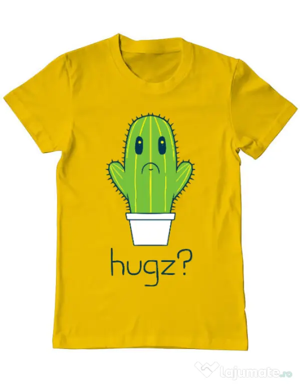 Tricou ADLER barbat Hugz Galben
