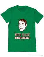 Tricou ADLER barbat Fabulous Verde mediu