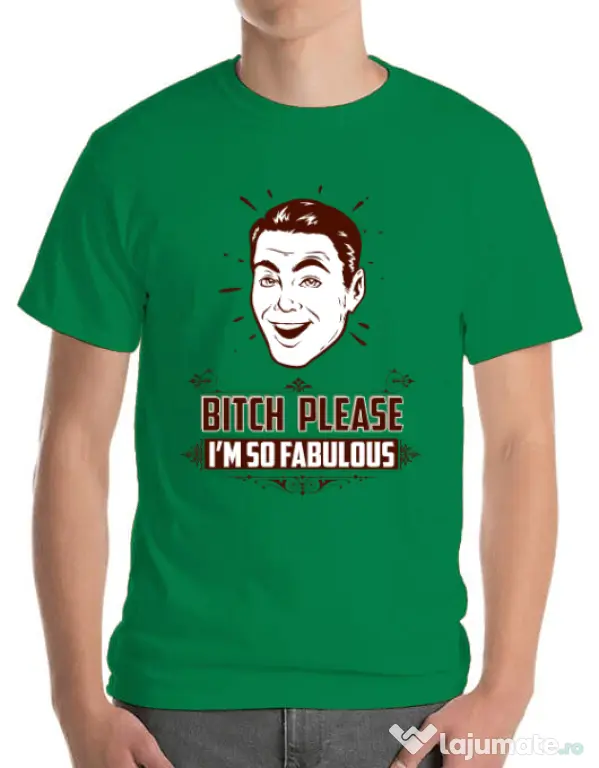 Tricou ADLER barbat Fabulous Verde mediu