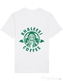Tricou STANLEY STELLA barbat Khaleesi coffee Alb