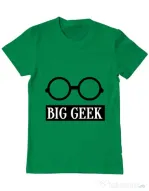 Tricou ADLER barbat Big geek Verde mediu
