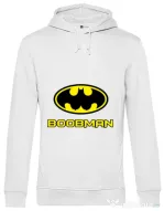 Hoodie barbat cu gluga Boobman Alb