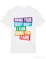 Tricou STANLEY STELLA barbat Bring your body Alb