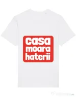 Tricou STANLEY STELLA barbat Casa moara haterii Alb