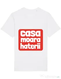 Tricou STANLEY STELLA barbat Casa moara haterii Alb