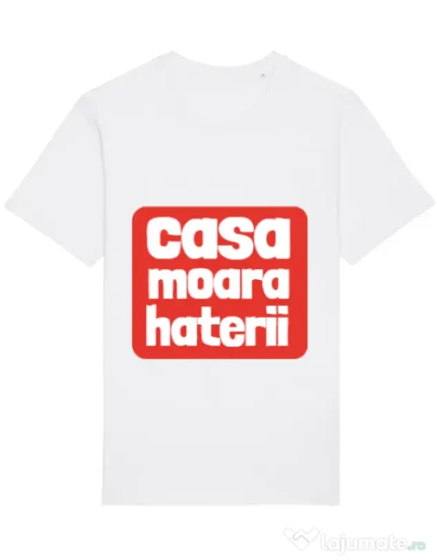 Tricou STANLEY STELLA barbat Casa moara haterii Alb