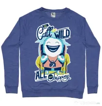 Bluza ADLER barbat Call of the wild Albastru melanj