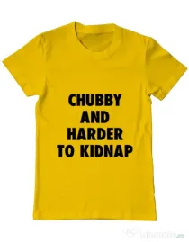 Tricou ADLER barbat Chubby Galben