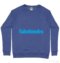 Bluza ADLER barbat Fakeboobs Albastru melanj