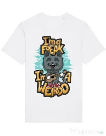 Tricou STANLEY STELLA barbat I am a freak Alb