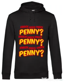 Hoodie barbat cu gluga Knock Penny Negru