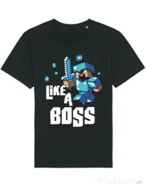 Tricou STANLEY STELLA barbat Like a boss Negru