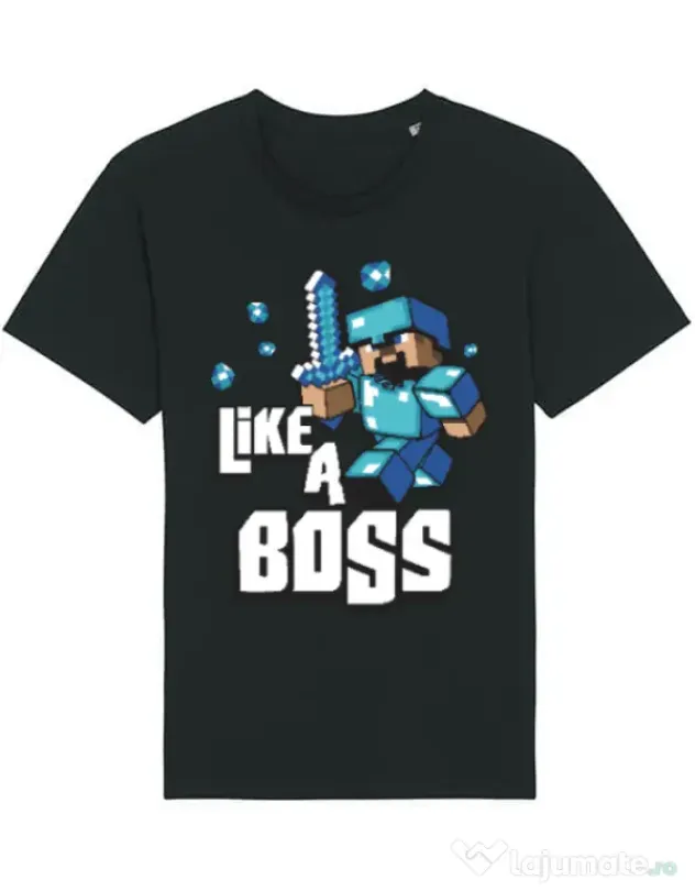 Tricou STANLEY STELLA barbat Like a boss Negru