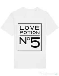 Tricou STANLEY STELLA barbat Love potion Alb
