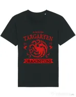 Tricou STANLEY STELLA barbat House Targaryen Negru