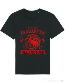 Tricou STANLEY STELLA barbat House Targaryen Negru