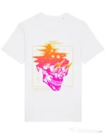 Tricou STANLEY STELLA barbat Distorted Alb