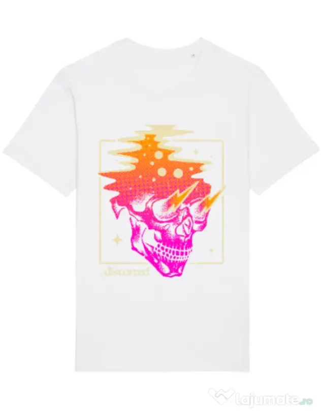 Tricou STANLEY STELLA barbat Distorted Alb
