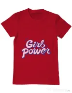 Tricou ADLER barbat Girl power Rosu