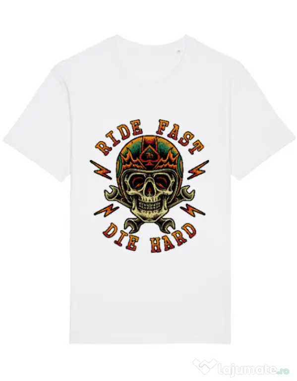 Tricou STANLEY STELLA barbat Bad rider Alb