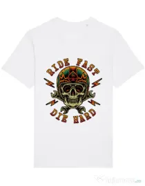 Tricou STANLEY STELLA barbat Bad rider Alb