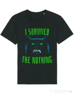 Tricou STANLEY STELLA barbat I survived Negru