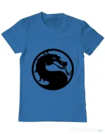 Tricou ADLER barbat Kombat time Albastru azuriu