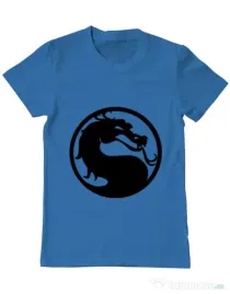 Tricou ADLER barbat Kombat time Albastru azuriu