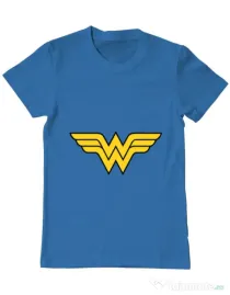 Tricou ADLER barbat Wonder woman Albastru azuriu