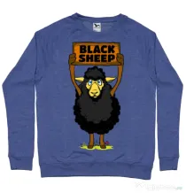 Bluza ADLER barbat Black sheep Albastru melanj