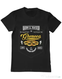 Tricou ADLER barbat Ghencea Negru