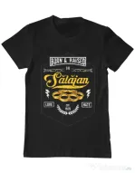 Tricou ADLER barbat Salajan Negru