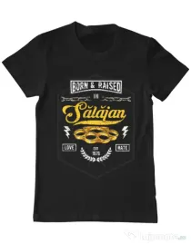 Tricou ADLER barbat Salajan Negru