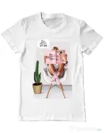Tricou ADLER barbat Shine baby Alb