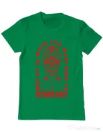 Tricou ADLER barbat Born to stand out Verde mediu