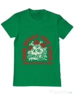 Tricou ADLER barbat Find what you love Verde mediu