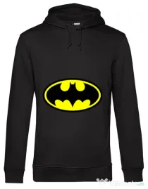 Hoodie barbat cu gluga Batman Negru