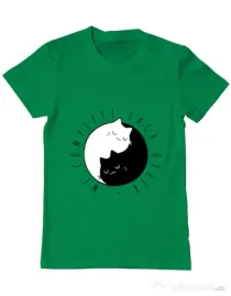 Tricou ADLER barbat We complete each other Verde mediu