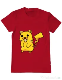 Tricou ADLER barbat Pika Pika Rosu