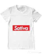 Tricou ADLER barbat Sativa Alb