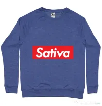 Bluza ADLER barbat Sativa Albastru melanj