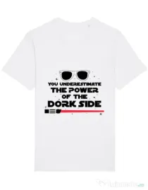 Tricou STANLEY STELLA barbat The power of the dork side Alb