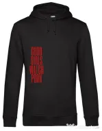 Hoodie barbat cu gluga Bad girls Negru