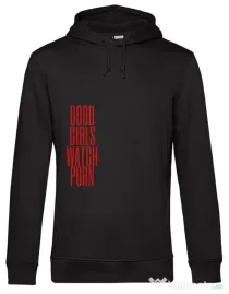 Hoodie barbat cu gluga Bad girls Negru