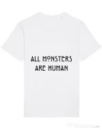 Tricou STANLEY STELLA barbat All monsters are human Alb