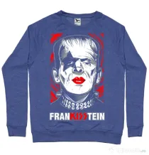 Bluza ADLER barbat FRANKISSTEIN Albastru melanj