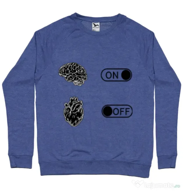 Bluza ADLER barbat Love Albastru melanj