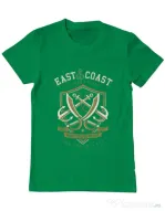 Tricou ADLER barbat East Coast Verde mediu