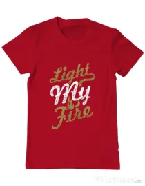 Tricou ADLER barbat Light My Fire Rosu